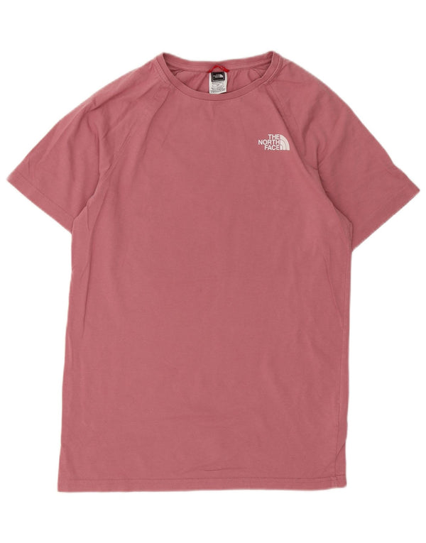 The North Face T-Shirt Graphique Homme Petit Rose Coton