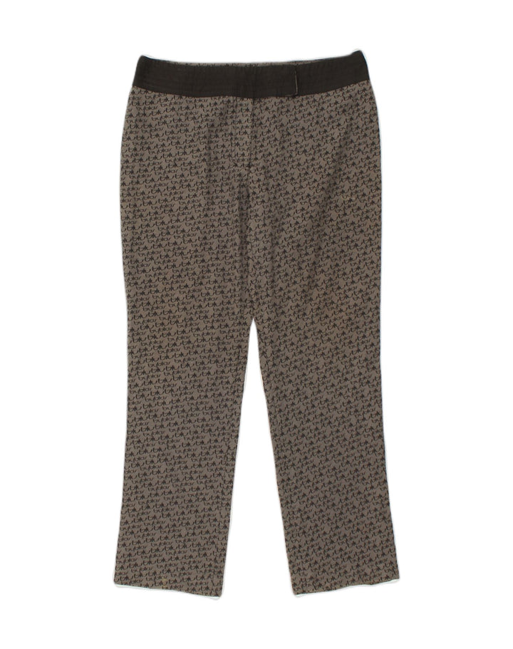 BYBLOS Womens Straight Casual Trousers W33 L30  Grey | Vintage Byblos | Thrift | Second-Hand Byblos | Used Clothing | Messina Hembry 
