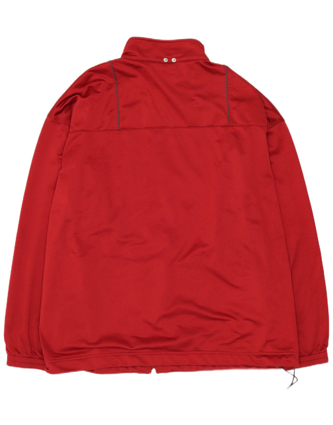 Reebok Mens Tracksuit Top Jacket XL Red Polyester