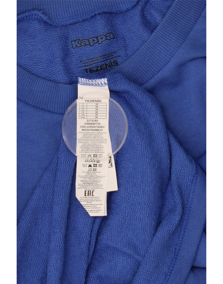 Kappa Womens Tezenis Graphic Oversized Sweatshirt Jumper UK 14 Medium Blue