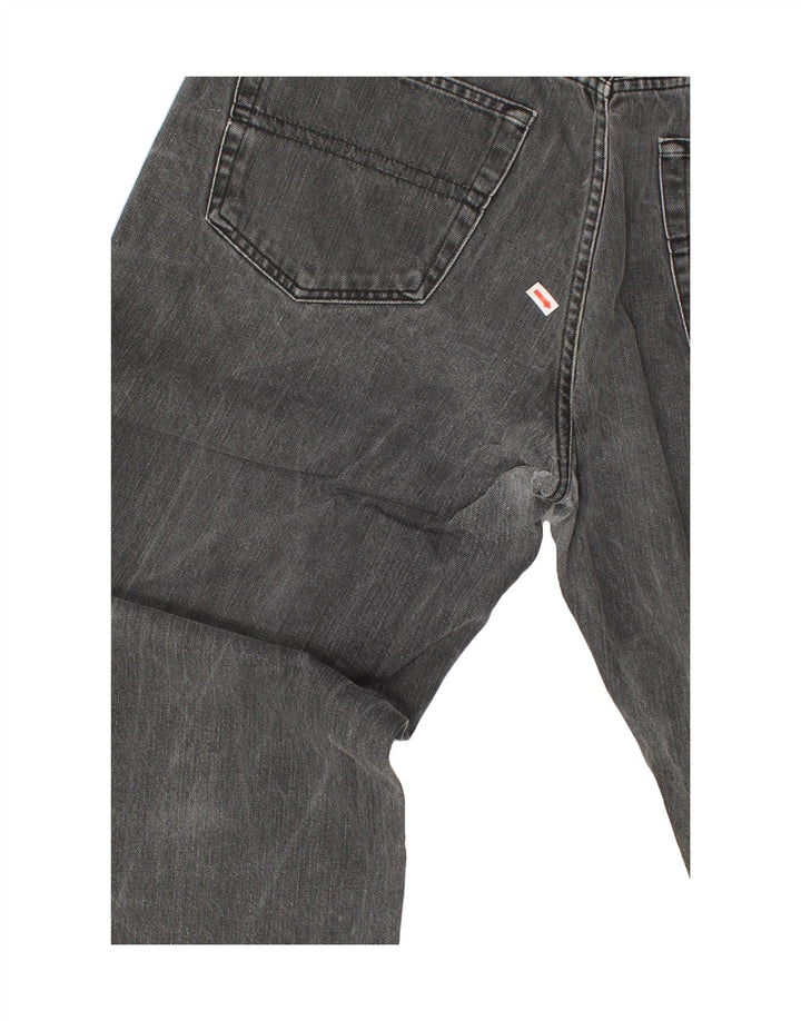 TRUSSARDI Mens Straight Jeans W36 L29 Grey Cotton Vintage Trussardi and Second-Hand Trussardi from Messina Hembry 