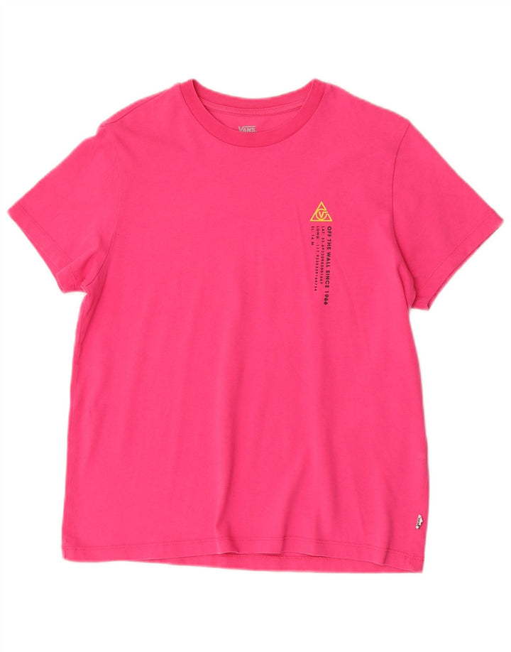 Maglietta grafica da donna Vans Top UK 14 Rosa medio