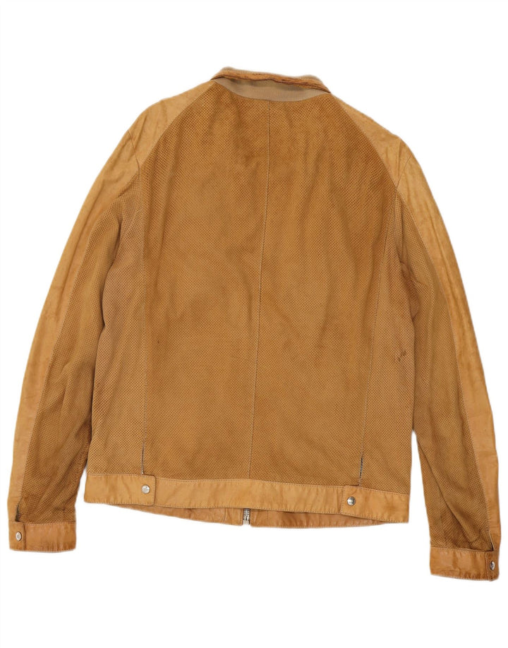 AFG Herre ruskindsjakke IT 50 Large Beige