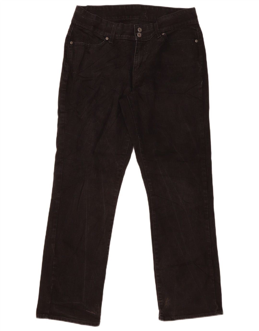 Jeans dritti da donna Levi's US 14 Large W32 L30 neri