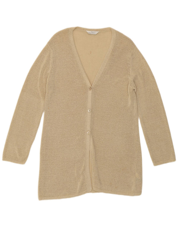 Maglione cardigan Marks & Spencer da donna St. Michael UK 12 Beige medio