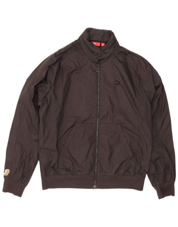 Giacca bomber grafica da uomo con cappuccio Puma UK 40 Large Black Poliestere Sports