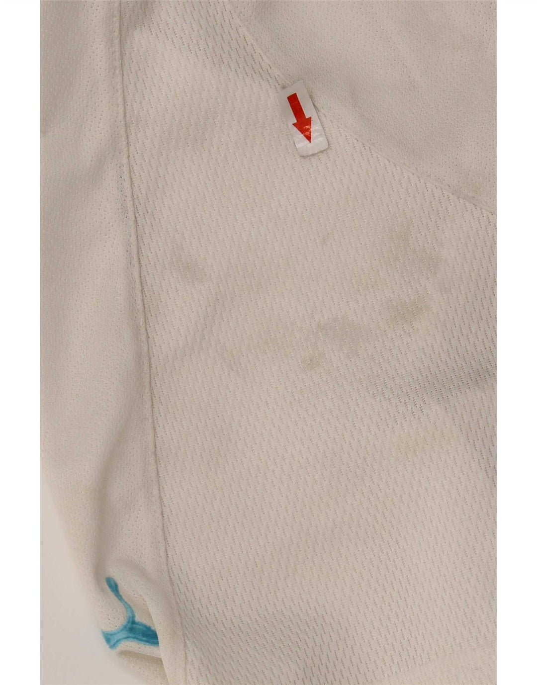 Puma Mens S.S. Lazio Sport Shorts Large White Polyester