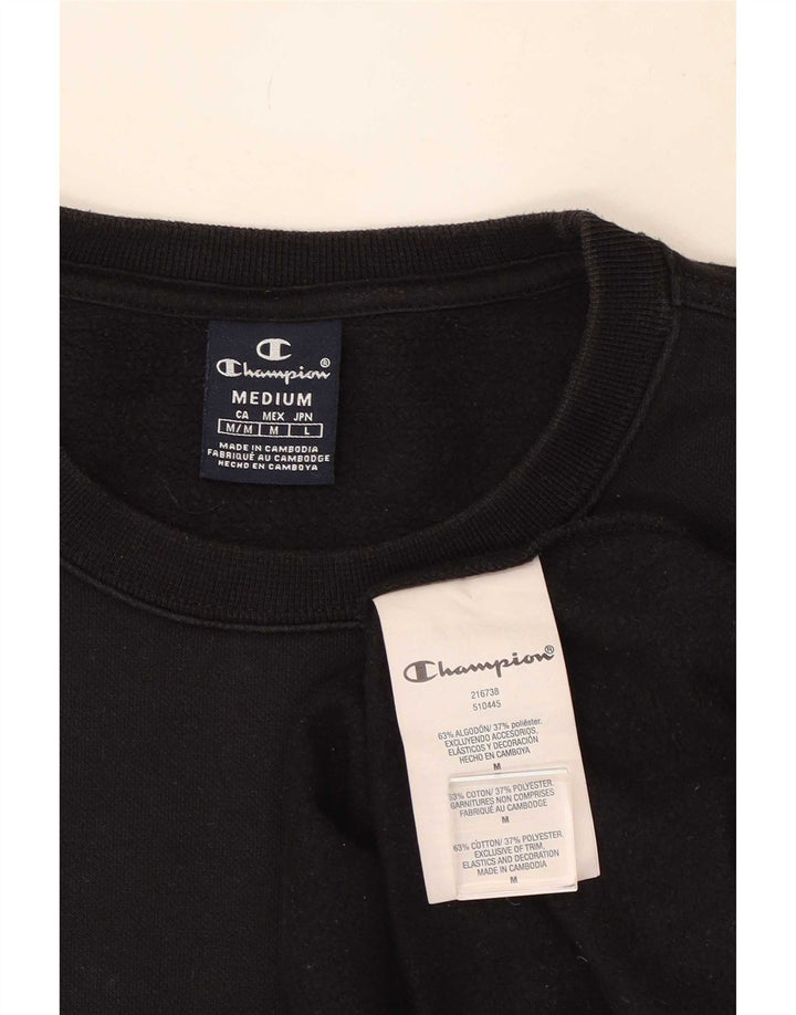 Champion Sweat-Shirt Homme Noir Moyen Coton