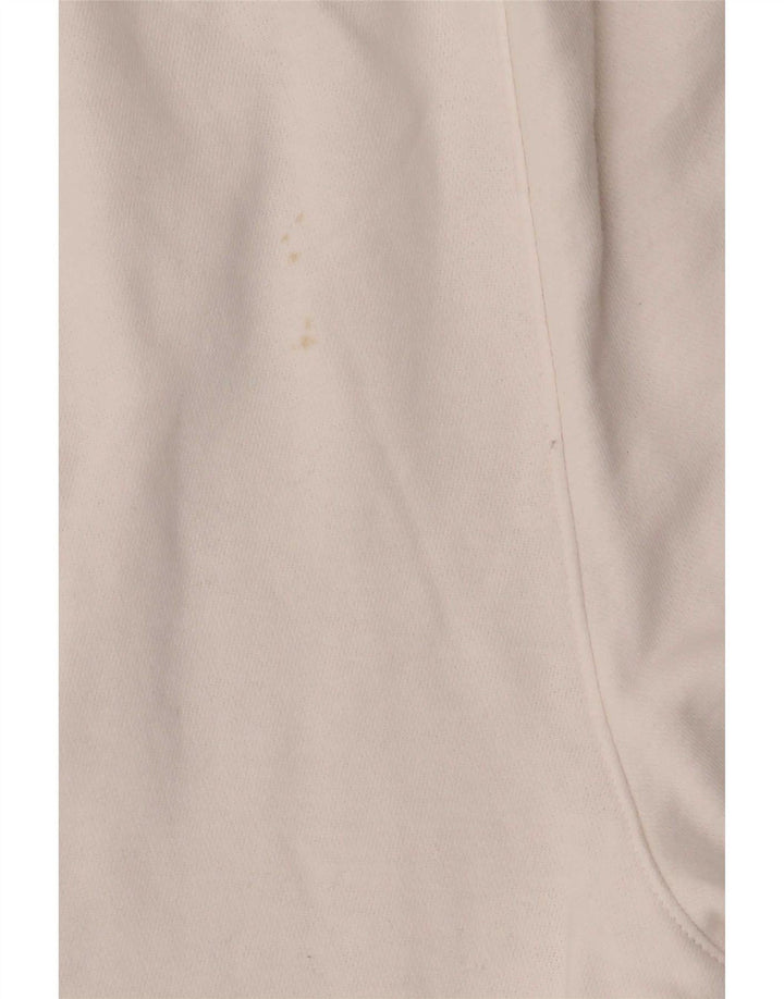 Nike Mens Graphic Sport Shorts Medium White Colourblock Cotton