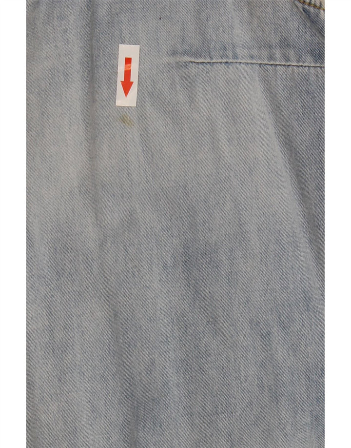 Tuta corta in denim da donna Roxy UK 6 XS blu cotone