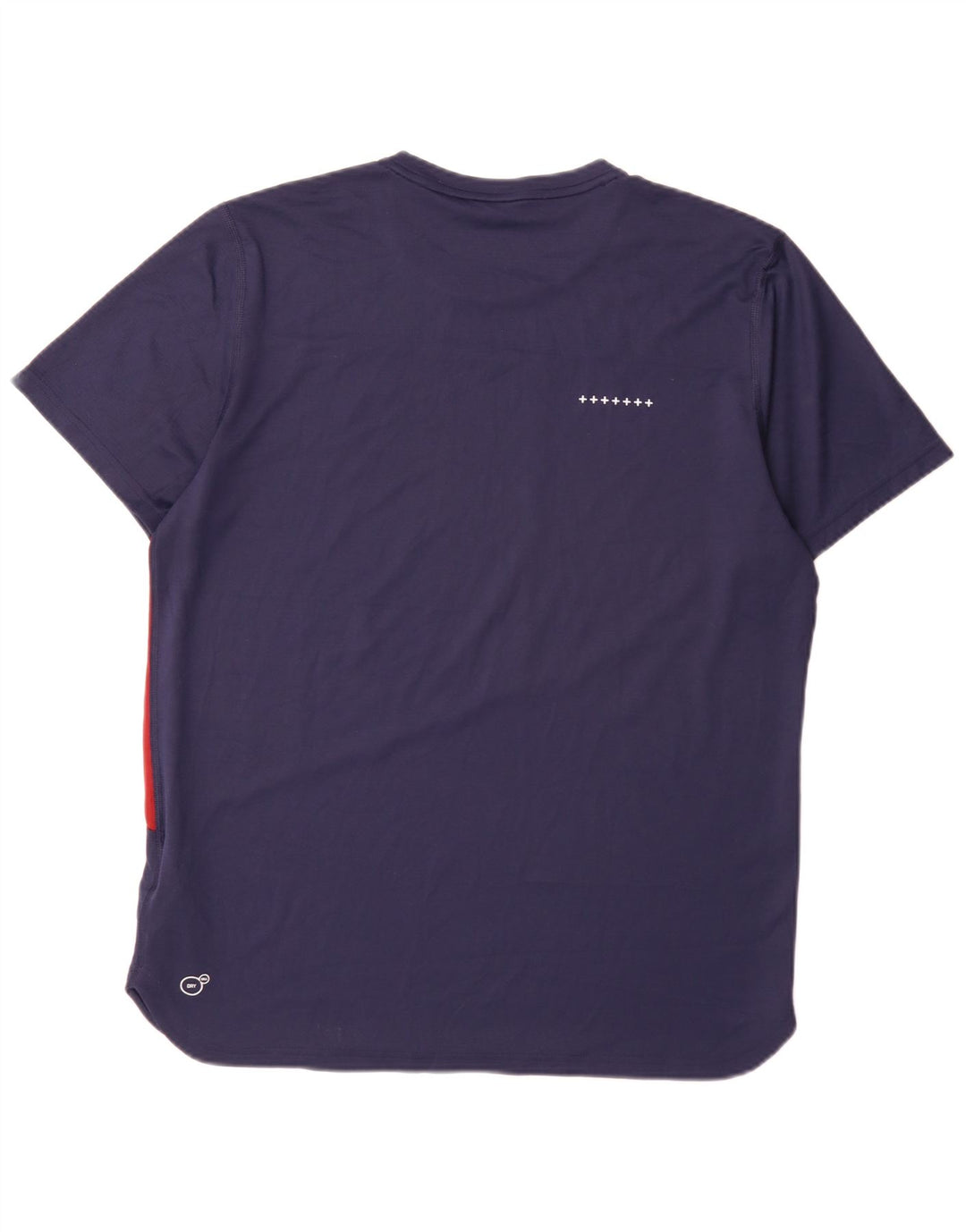 Puma Herren T-Shirt Top Large Marineblau Colourblock Polyester