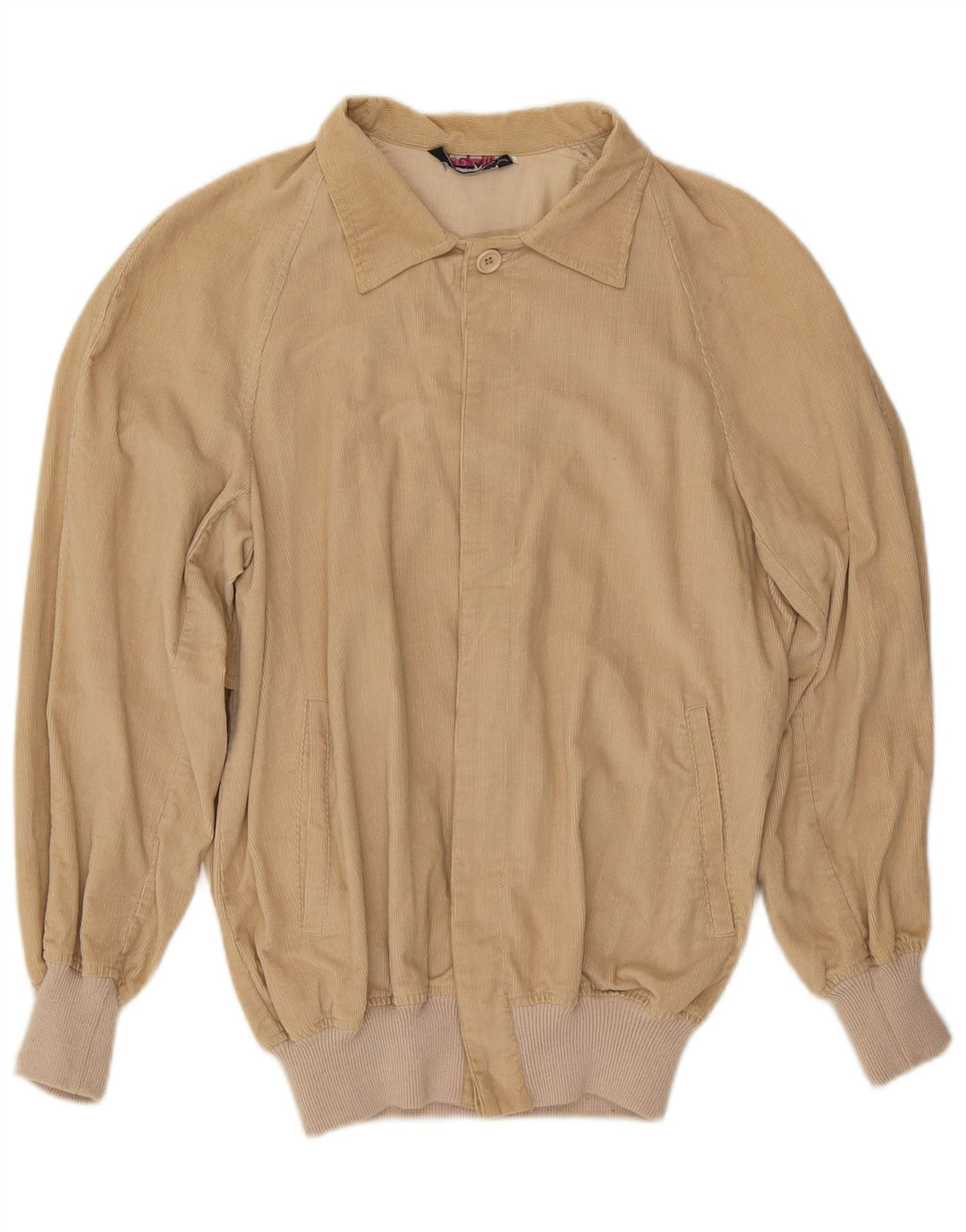 NASHVILLE Mens Corduroy Jacket UK 36 Small Beige
