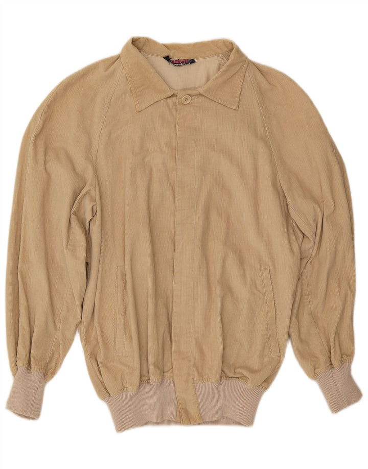 NASHVILLE Mens Corduroy Jacket UK 36 Small Beige