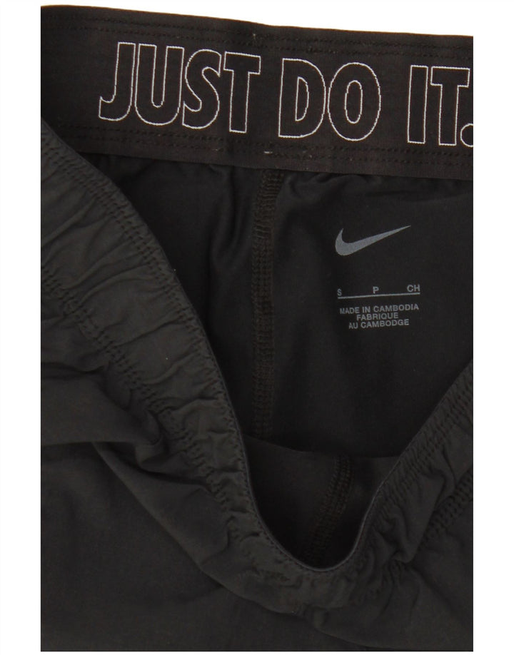 Nike Womens Sport Shorts UK 8 Small Black
