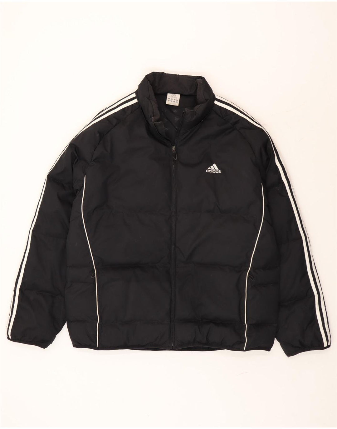 Adidas Chaqueta acolchada para hombre ES 42 XL Poliéster negro