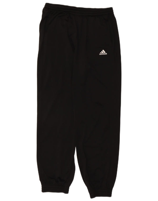 Adidas Mens Tracksuit Trousers Joggers Medium Black Polyester