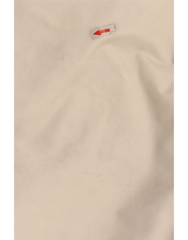 Woolrich Mens Hooded Padded Jacket UK 36 Small White Nylon