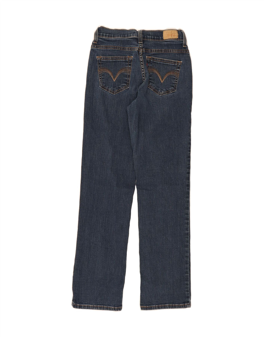 LEVI'S Womens 512 Straight Jeans US 4 Small W26 L29 Blue Vintage Levi's and Second-Hand Levi's from Messina Hembry 