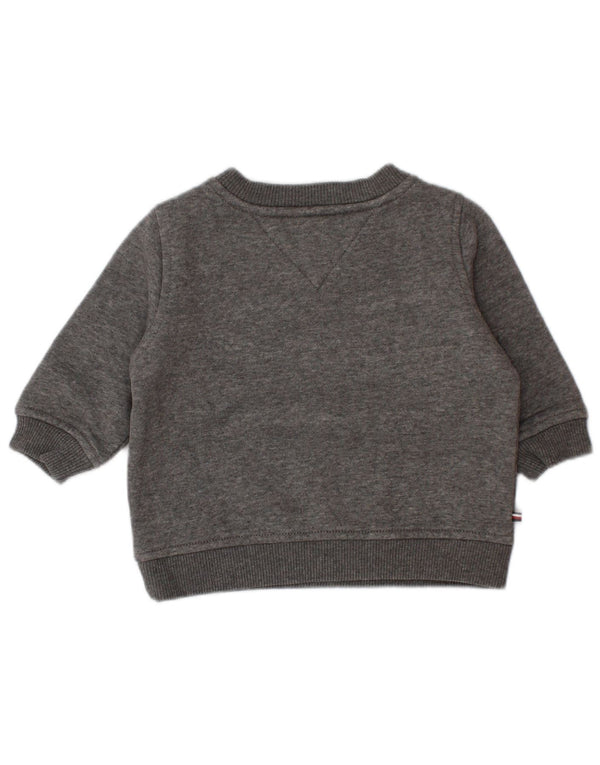Γραφικό φούτερ Tommy Hilfiger Baby Boys Jumper 6-9 μηνών σε γκρι φλιτζάνια