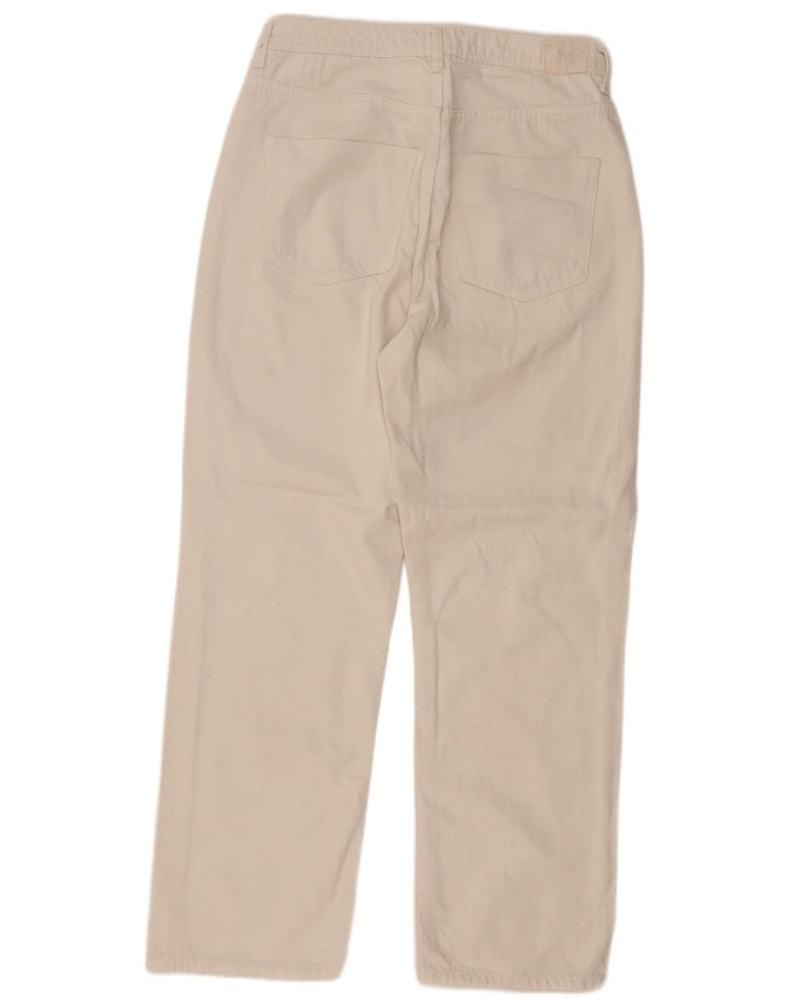 Zara Womens Straight Jeans EU 38 Small W28 L29 White
