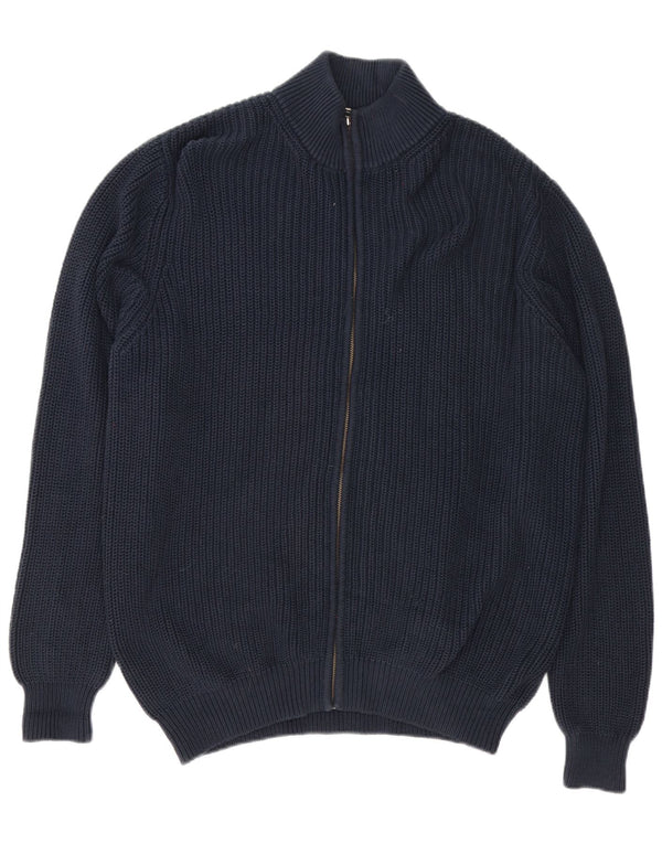 Pulover cardigan pentru bărbați L.L.Bean XL bumbac bleumarin