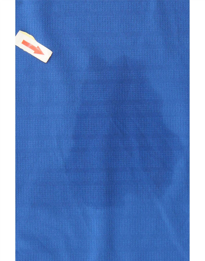 Puma Herre T-Shirt Top Stor Blå Colourblock Polyester