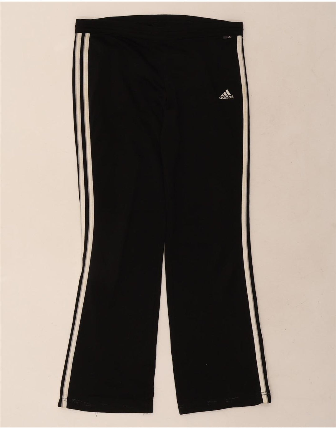 Adidas Pantalon de survêtement pour femme UK 8 Small Noir Polyester