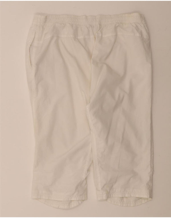 Umbro Mens Graphic Bermuda Sport Shorts 2XL Poliéster Branco