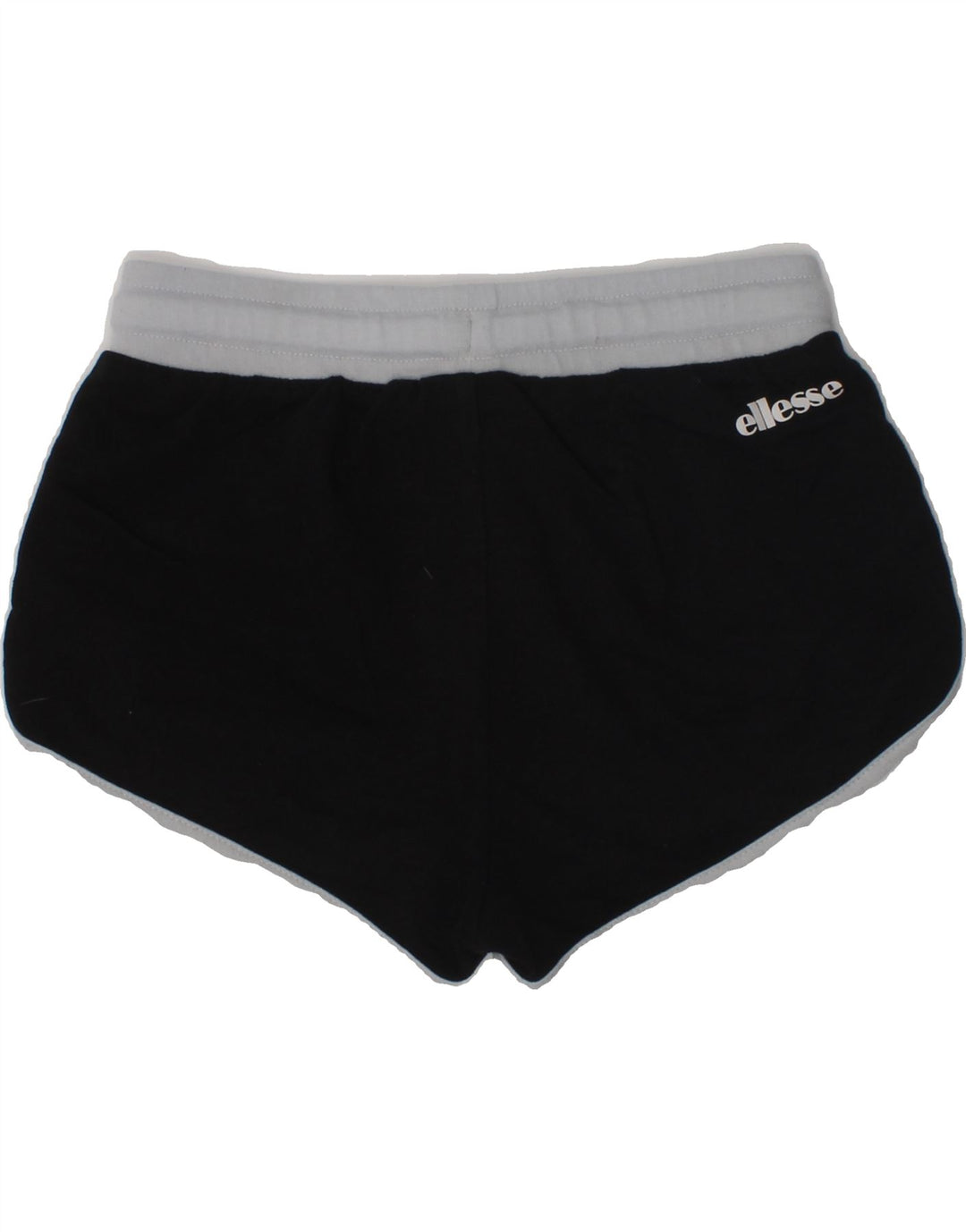 ELLESSE Girls Sport Shorts 7-8 Years Black Cotton | Vintage Ellesse | Thrift | Second-Hand Ellesse | Used Clothing | Messina Hembry 