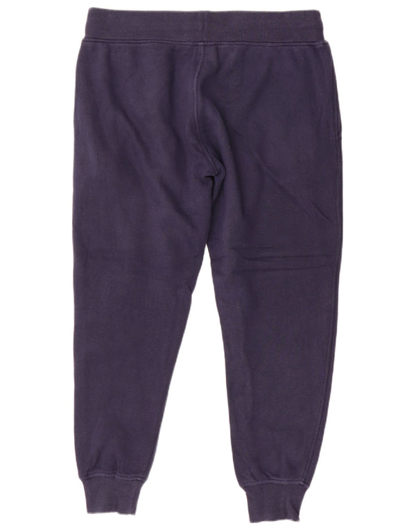 New Balance Mens Tracksuit Trousers Joggers Large Navy Blue Cotton