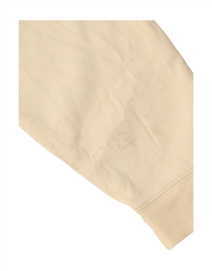 Felpa grafica da uomo Hurley in cotone beige medio