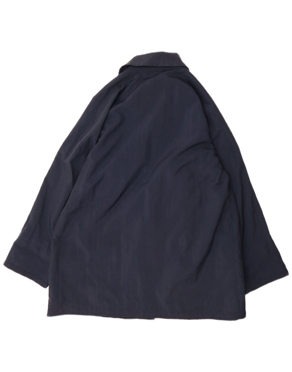 Les Copains Dame Blue Eagle Oversized Utility Jacket IT 44 Medium Navy