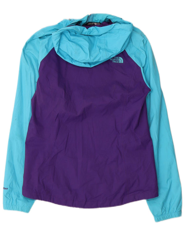 The North Face γυναικείο μπουφάν βροχής με κουκούλα UK 10 Small Purple Colourblock