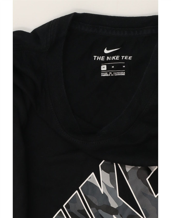 Nike grafisk t-shirt til mænd, medium sort