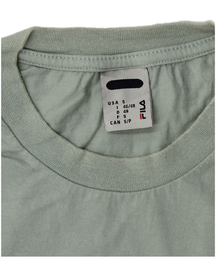 Fila Herren T-Shirt Top Small Grün