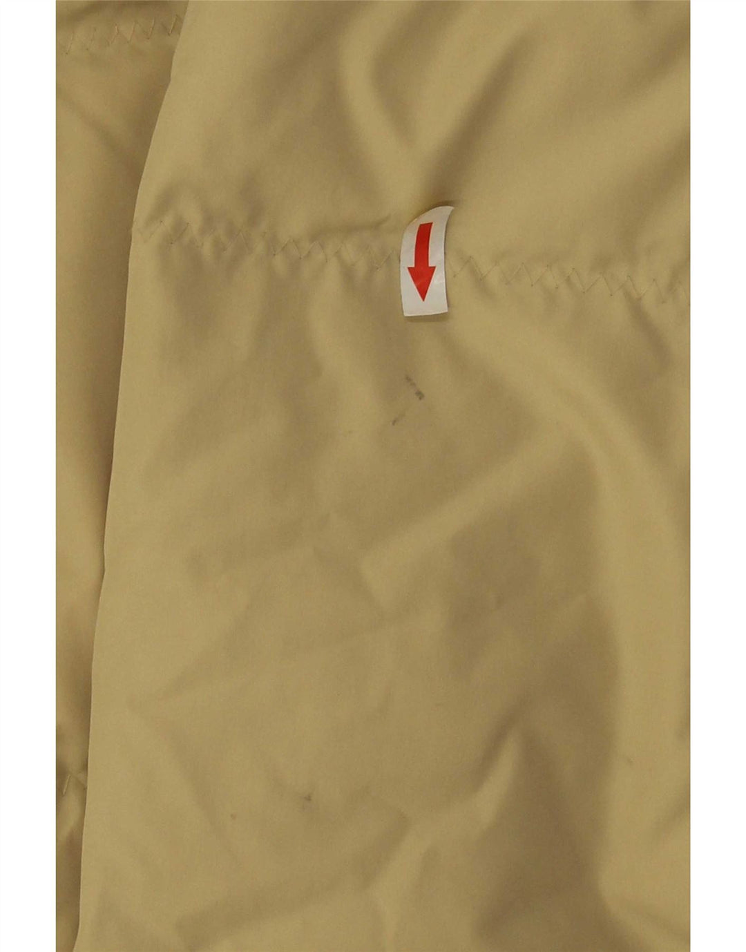 Champion Womens Hooded Padded Coat UK 14 Medium Beige
