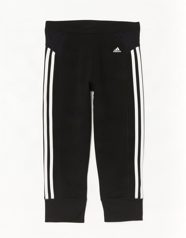 Pantaloni da tuta da donna Adidas Climacool Capri Joggers UK 14 Medium Nero