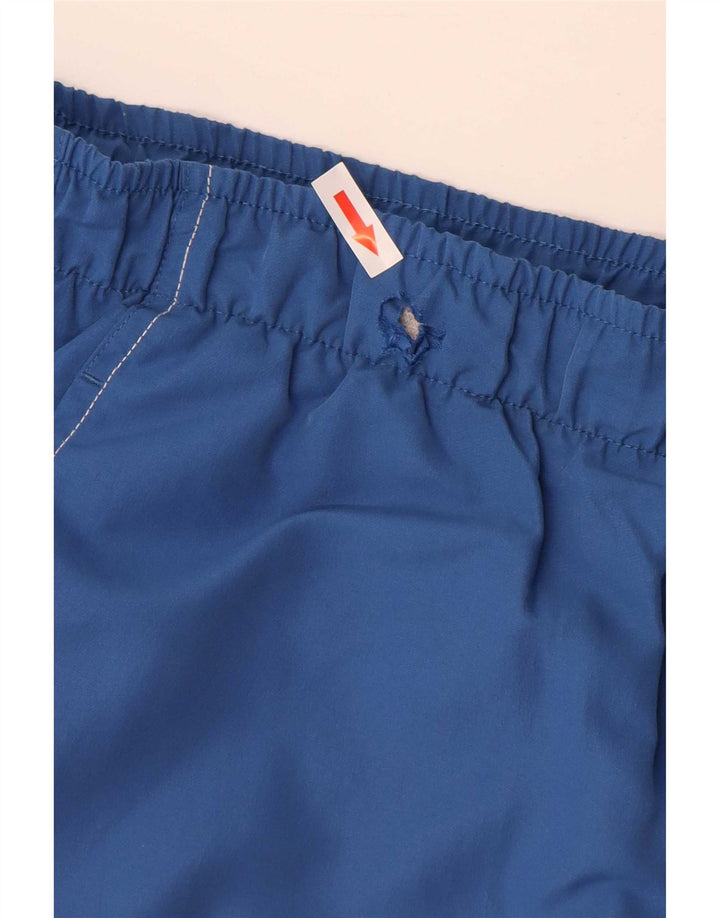 Puma Herren-Trainingshose mit Grafik, Größe L, Blau, Farbblock