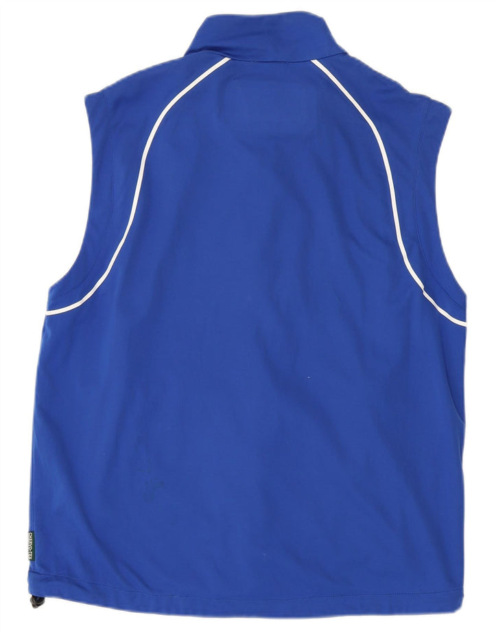 Chervo Mens Sleeveless Tracksuit Top Jacket IT 52 Large Blue