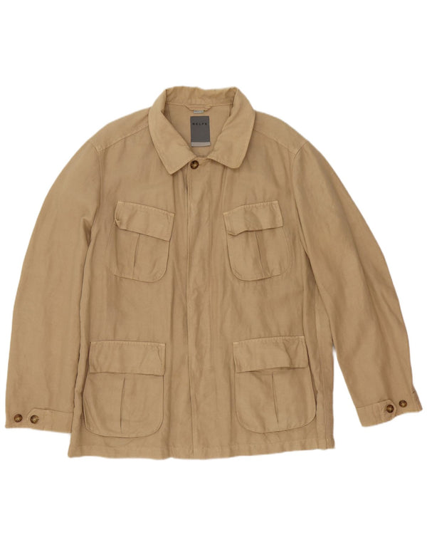 Giacca utility da uomo Belfe UK 44 2XL Cotone beige
