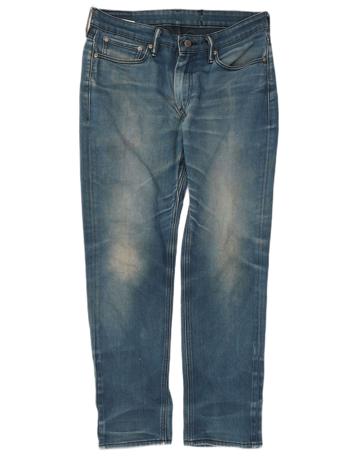 Levi's Mens 511 Slim Jeans W32 L30 Blue Cotton