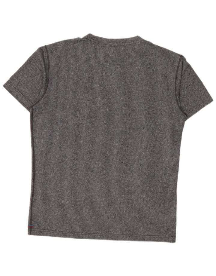 BERGHAUS Mens T-Shirt Top Small Grey Flecked Polyester