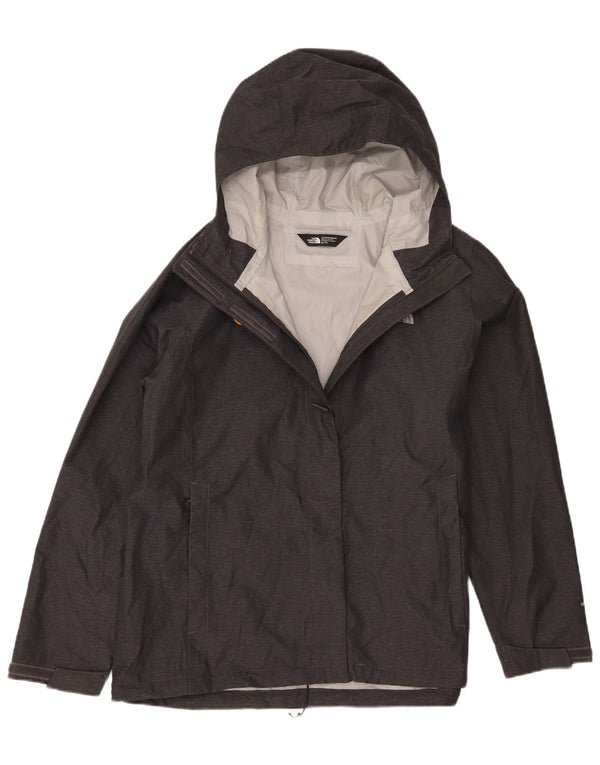 The North Face Womens Hooded Rain Jacket UK 18 XL Grey