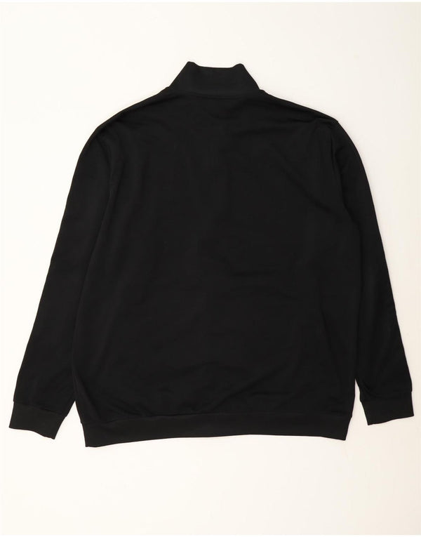 Adidas Mens Tracksuit Top Jacket XL Black Polyester