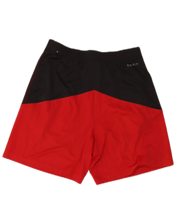 Pantaloncini sportivi grafici Nike Atlanta Falcons da uomo piccoli color block nero