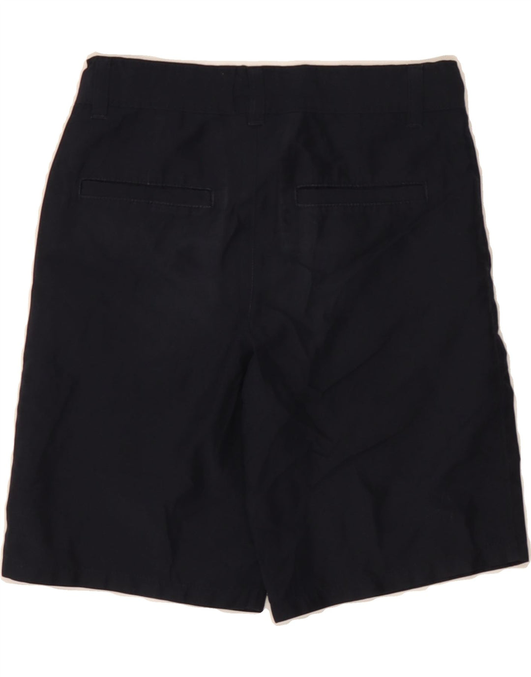 NAUTICA Boys Chino Shorts 7-8 Years W26 Navy Blue Polyester Vintage Nautica and Second-Hand Nautica from Messina Hembry 