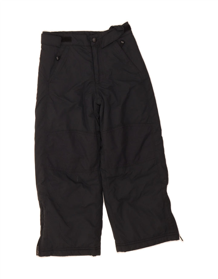L.L.BEAN Boys Windbreaker Trousers 5-6 Years Black Nylon Vintage L.L.Bean and Second-Hand L.L.Bean from Messina Hembry 