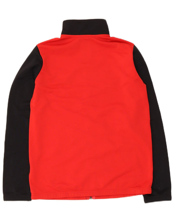 Jaqueta Nike Boys Tracksuit Top 13-14 Anos XL Vermelho Colorblock Poliéster