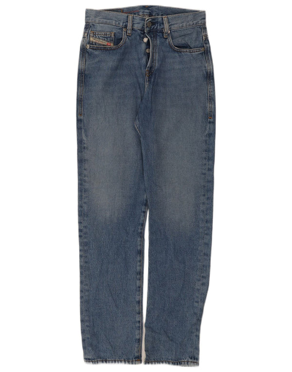 Jeans retos femininos Diesel W26 L31 algodão azul