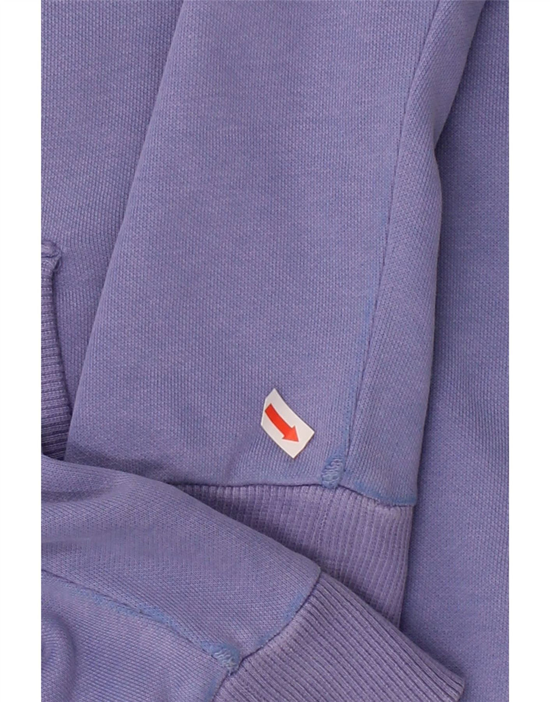 PUMA Womens Zip Hoodie Sweater UK 16 Large  Purple Cotton Vintage Puma and Second-Hand Puma from Messina Hembry 